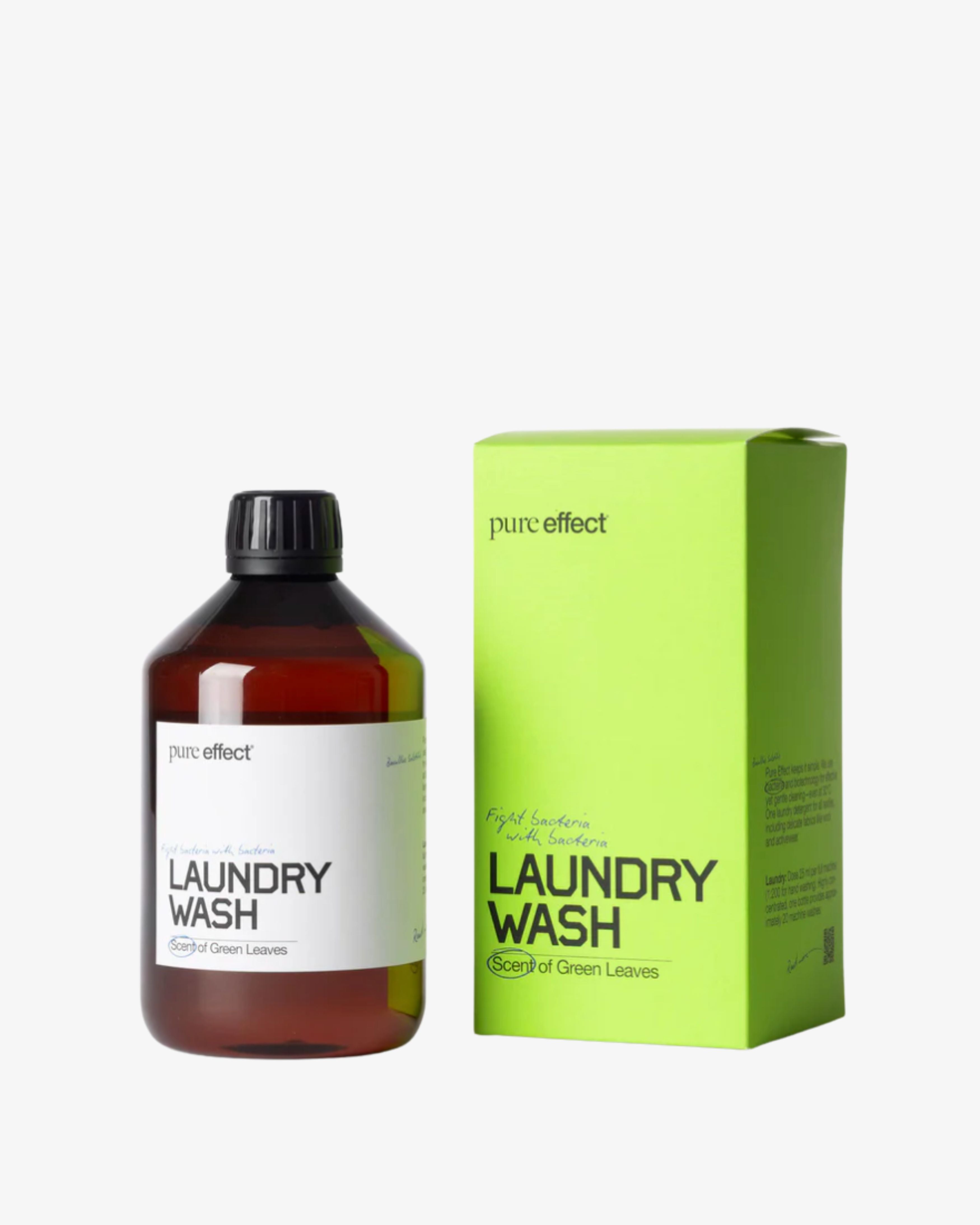 Vaskemiddel til daglig tekstilpleje · Green Leaves (500 ml)