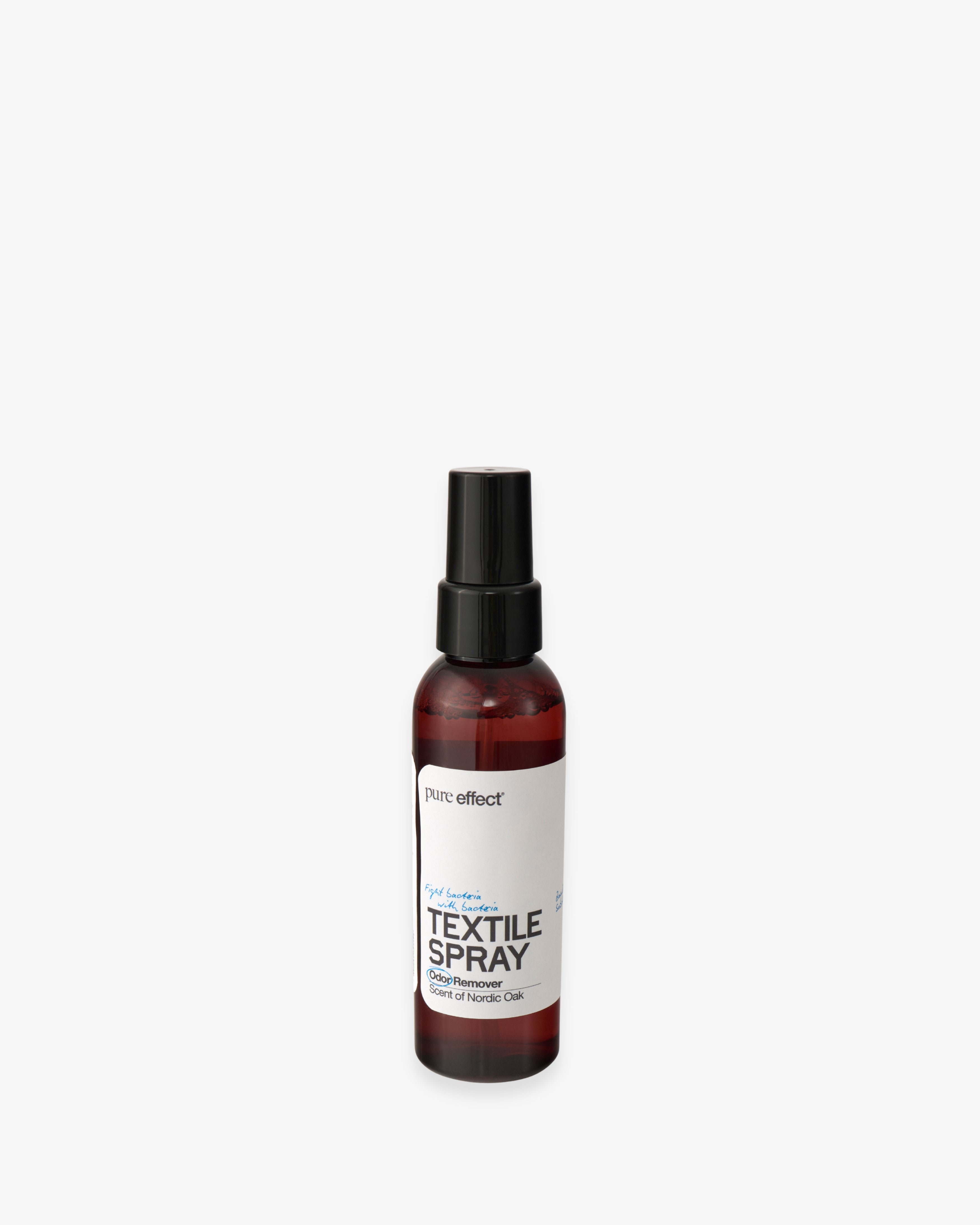 Pure Effect tekstilspray Nordic Oak 75 ml i rejsestørrelse til opfriskning af tøj