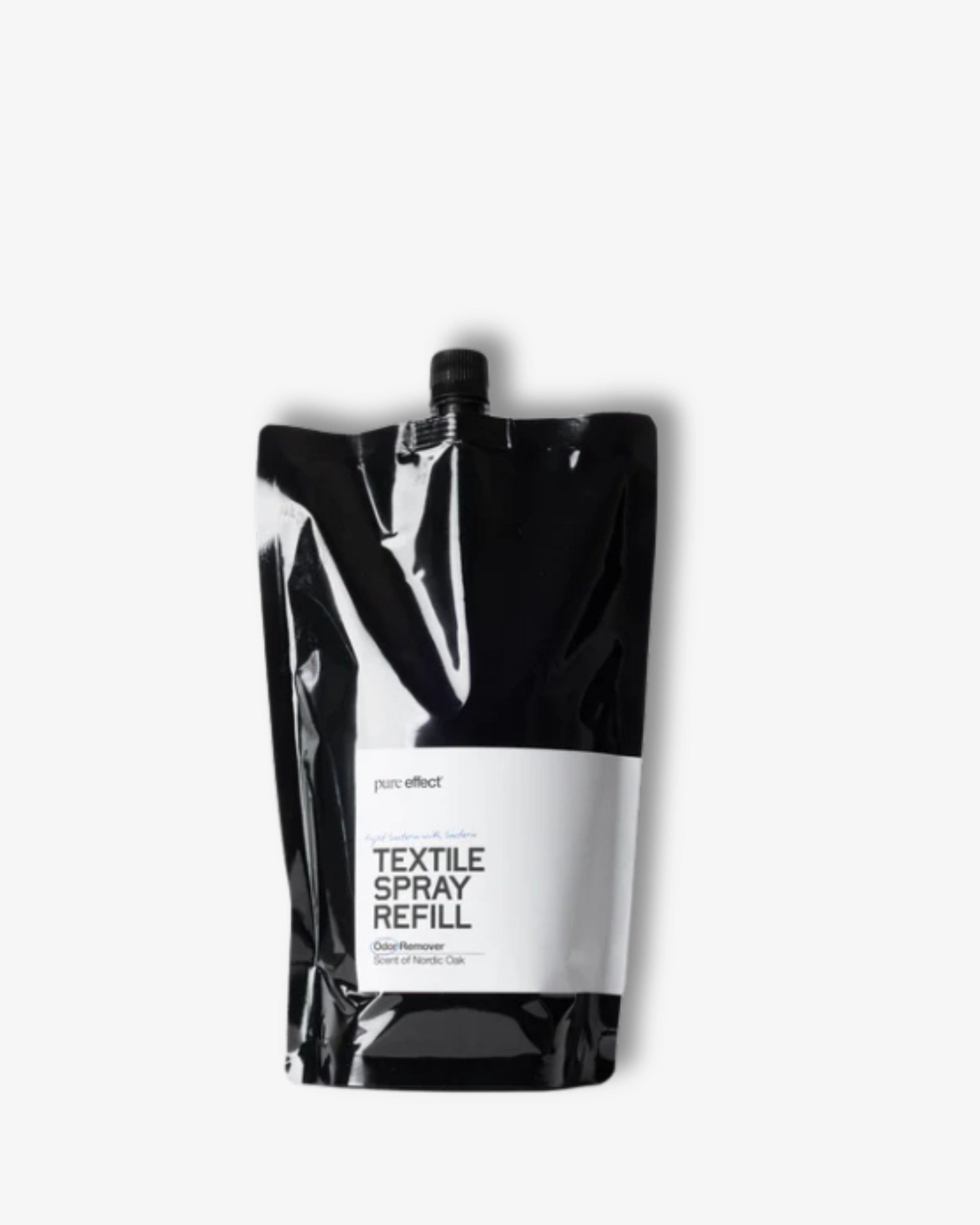 Pure Effect Tekstilspray · Genopfriskning til tøj (Nordic Oak, 1000 ml Refill)