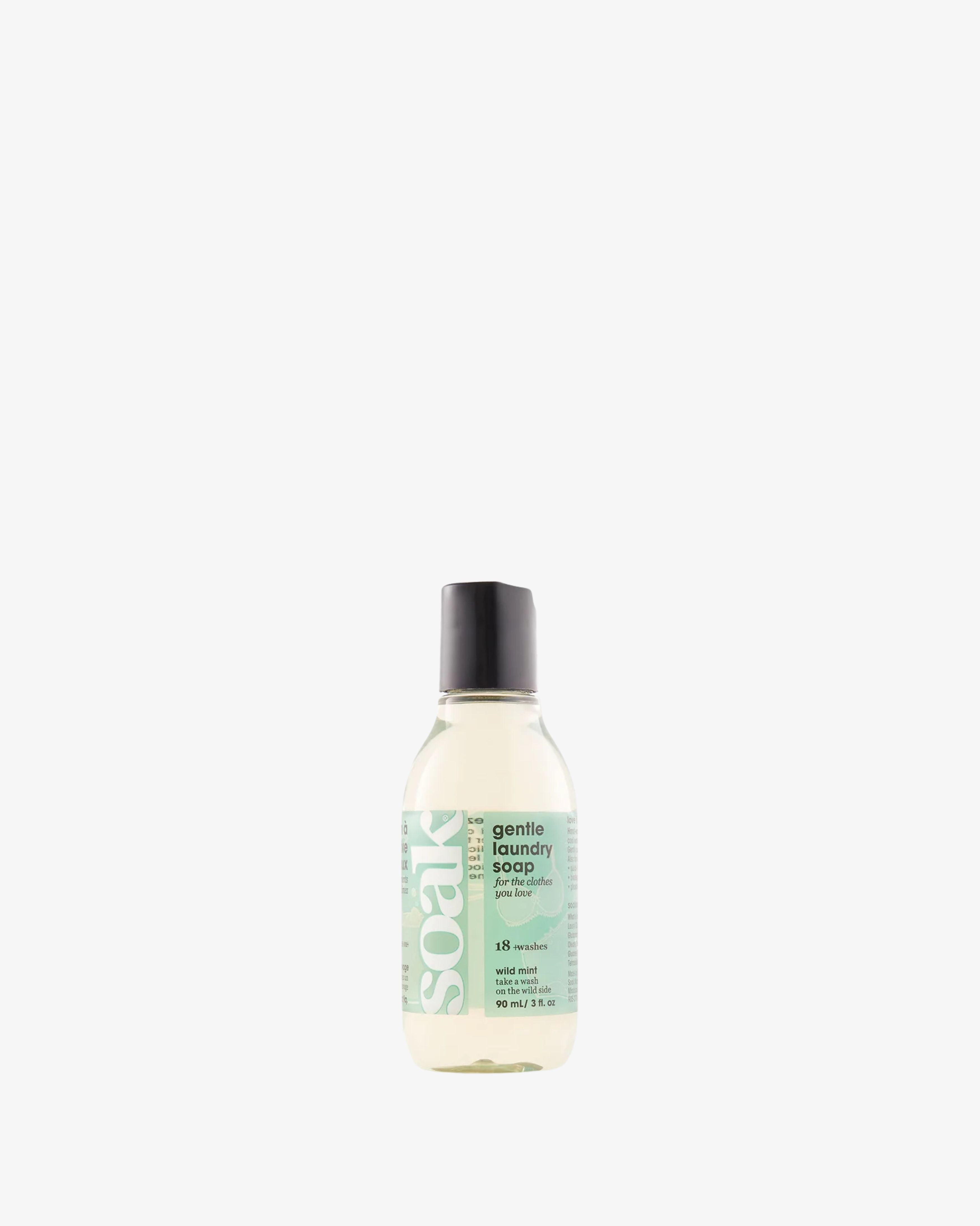 Soak Wash travel size Wild Mint 90ml
